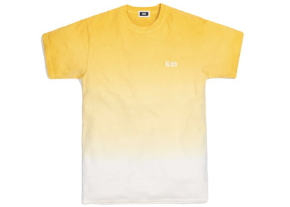 Kith Dip Dye Tee Yellow