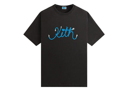 Kith Disney Donald Duck Arms Vintage Tee Black