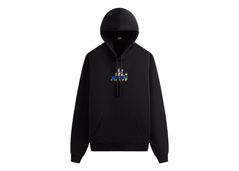 Kith Disney Donald Duck Astronaut Nelson Hoodie Black