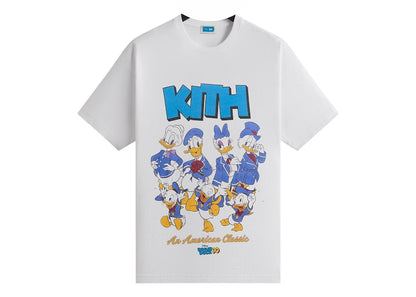Kith Disney Donald Duck Family Vintage Tee White
