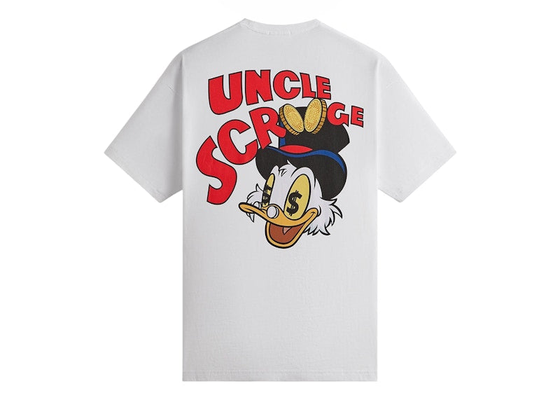 Kith Disney Donald Duck Scrooge Coins Tee White