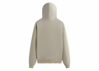 Kith Double Face Williams V Full Zip Hoodie Sandy Heather