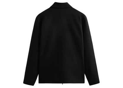 Kith Double Knit Coaches Jacket Black