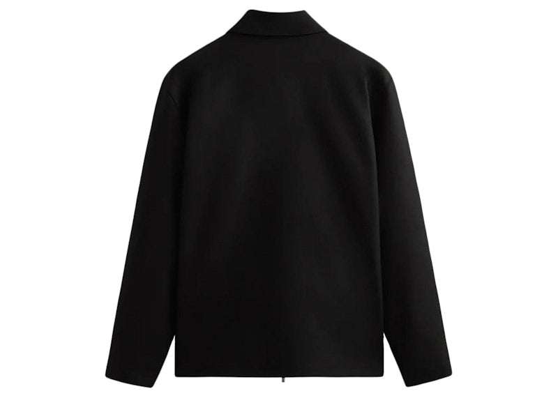 Kith Double Knit Coaches Jacket Black