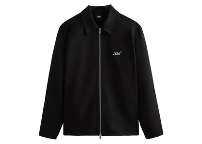 Kith Double Knit Coaches Jacket Black