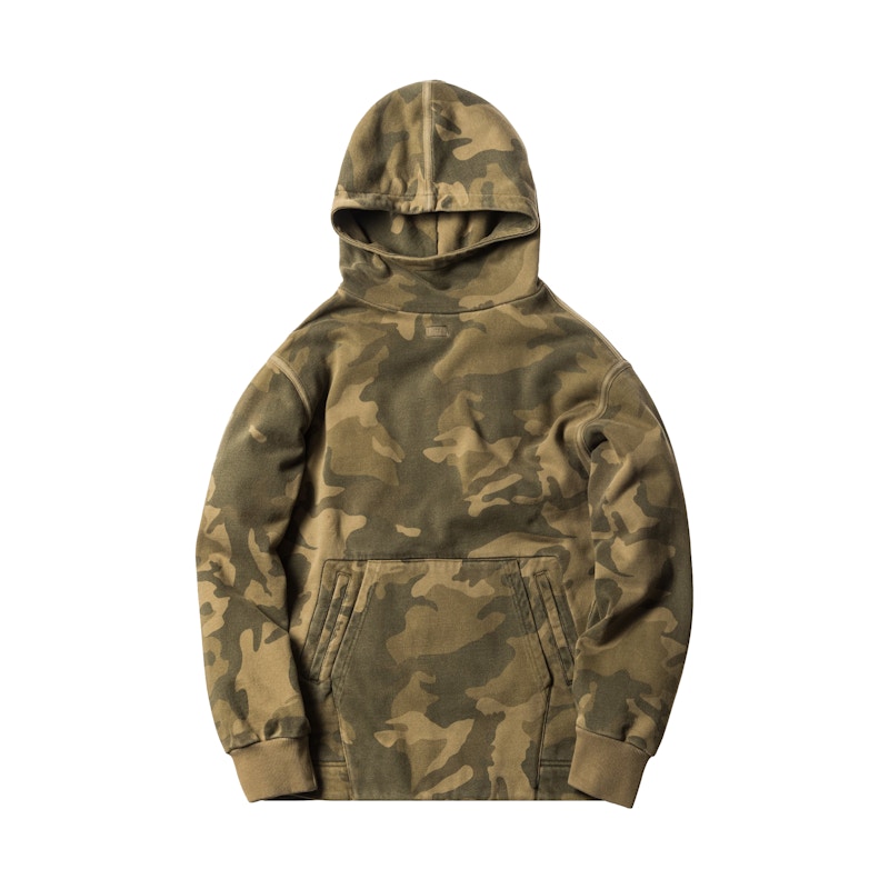 Kith Double Pocket Hoodie Woodland Camo