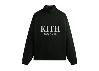 Kith Double Weave Davis Quarter Zip Pullover Stadium