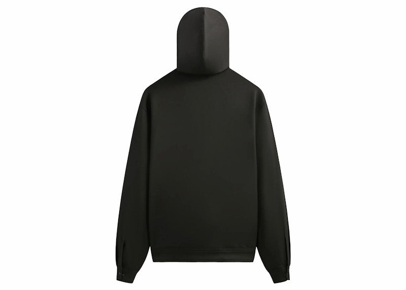 Kith Double Weave Selfridge Zip Up Hoodie Black