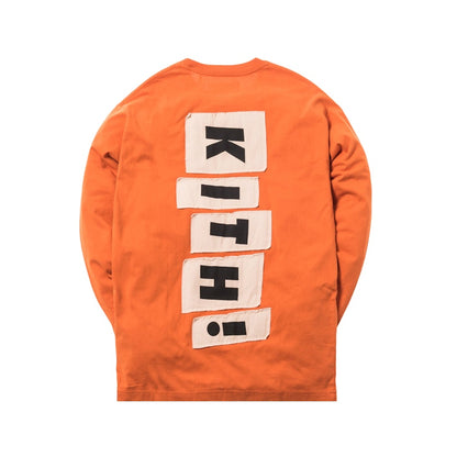 Kith Edits L/S Tee Orange