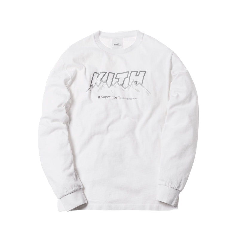 Kith Elevation L/S Tee White