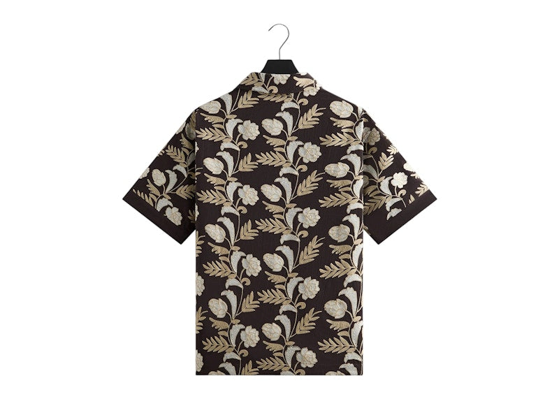 Kith Embroidered Floral Woodpoint Shirt Kindling