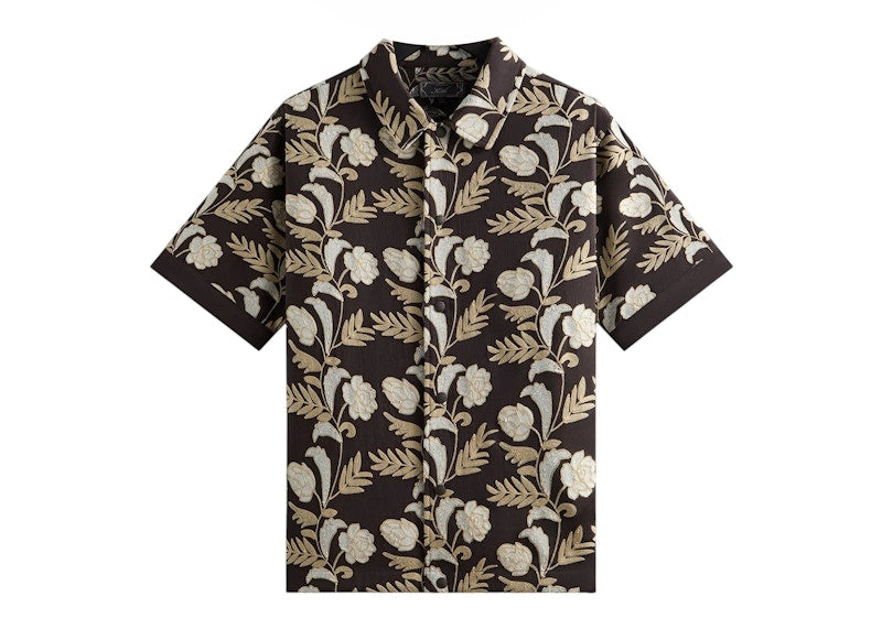Kith Embroidered Floral Woodpoint Shirt Kindling