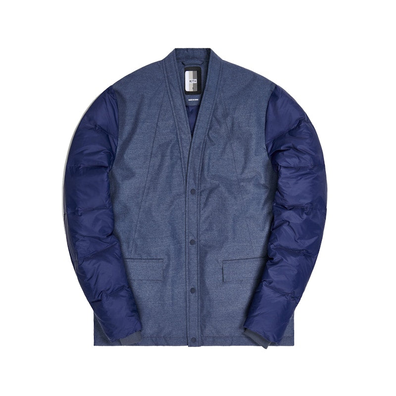 Kith Ericcon Tech Blazer Navy Melange