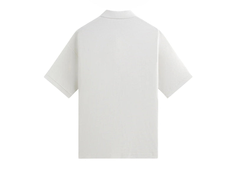 Kith Ethan Pique Polo (SS25) White