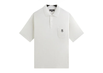 Kith Ethan Pique Polo (SS25) White