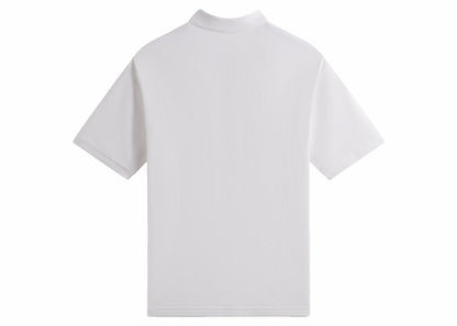 Kith Ethan Pique Polo White