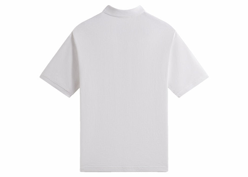 Kith Ethan Pique Polo White