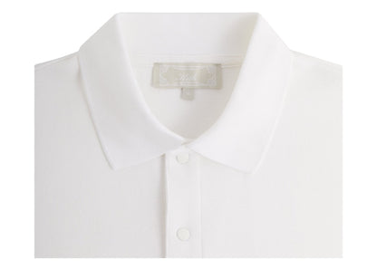 Kith Ethan Pique Polo White