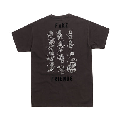 Kith Fake Friends Tee Espresso