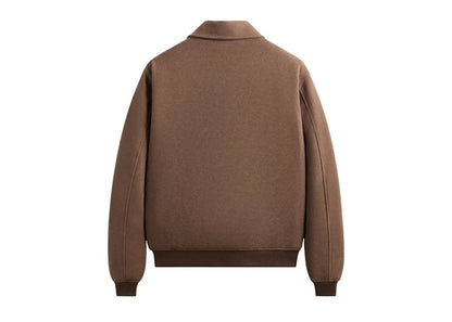 Kith Felted Jersey Coaches Varsity Jacket Poise