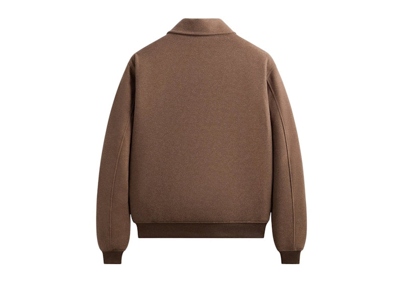 Kith Felted Jersey Coaches Varsity Jacket Poise