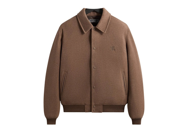 Kith Felted Jersey Coaches Varsity Jacket Poise