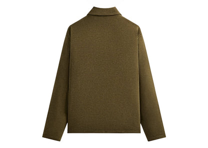 Kith Felted Jersey Lane Coaches Jacket Brush