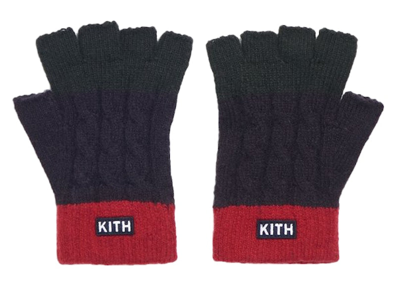 Kith Fingerless Glove Multi