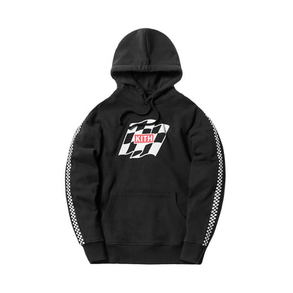Kith Flag Wave Hoodie Black