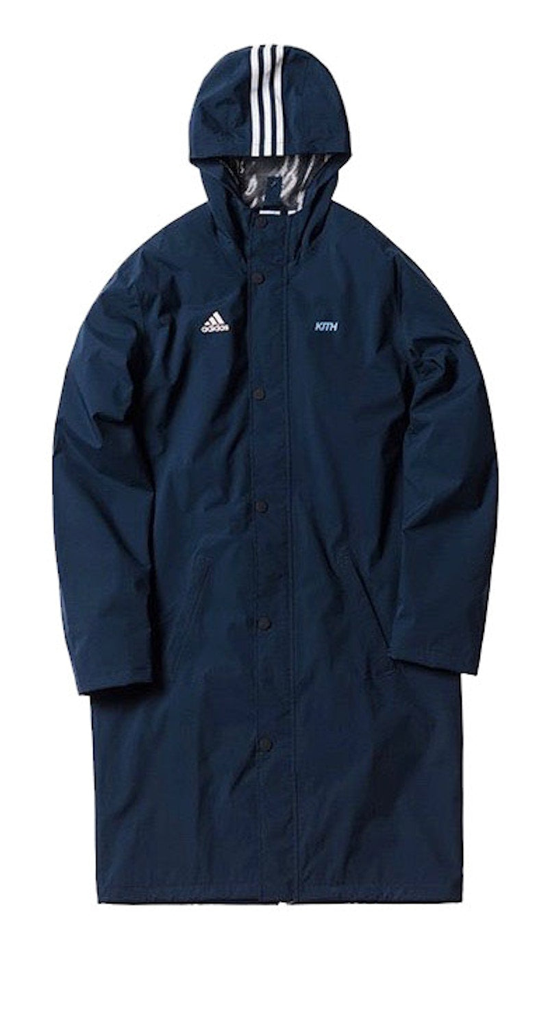 Kith Flamingos Sideline Shell Jacket Navy