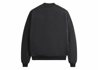 Kith Fleece Avery Bomber Jacket Black