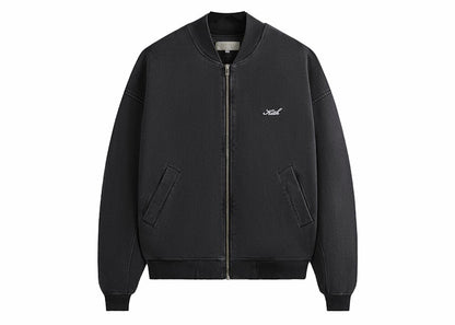 Kith Fleece Avery Bomber Jacket Black