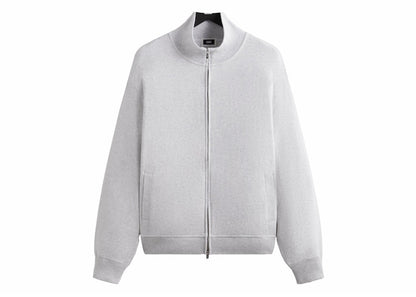 Kith Fleece Wyona Full Zip Light Heather Grey
