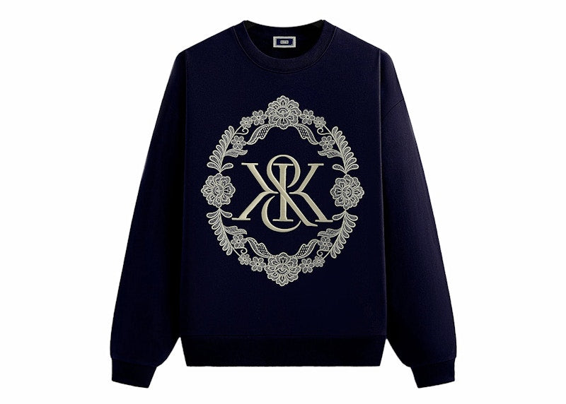 Kith Floral Lace Nelson Crewneck Abyss