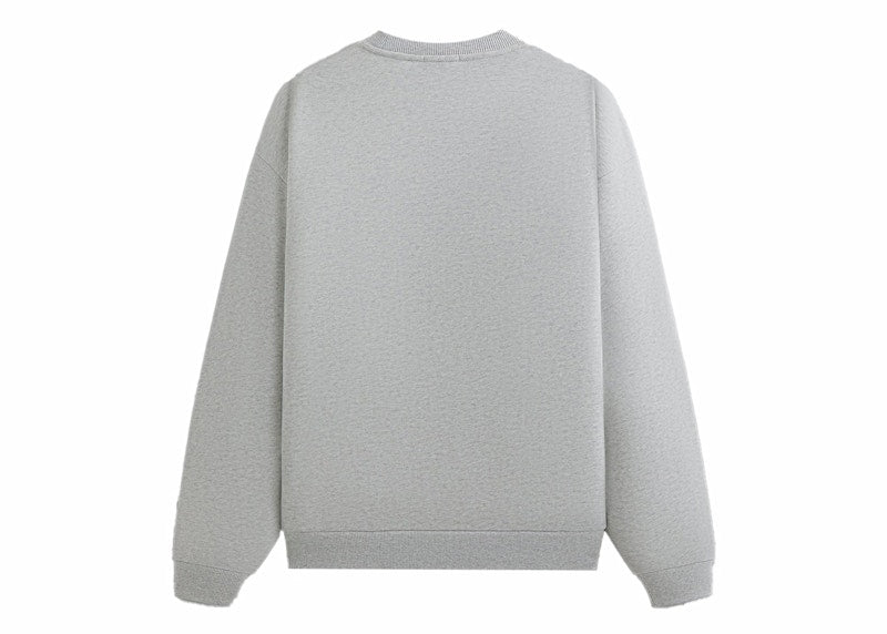 Kith Floral Lace Nelson Crewneck (FW24) Light Heather Grey