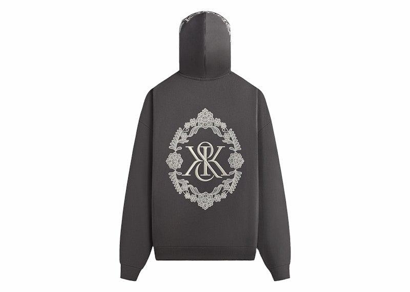 Kith Floral Lace Nelson Hoodie Carbon