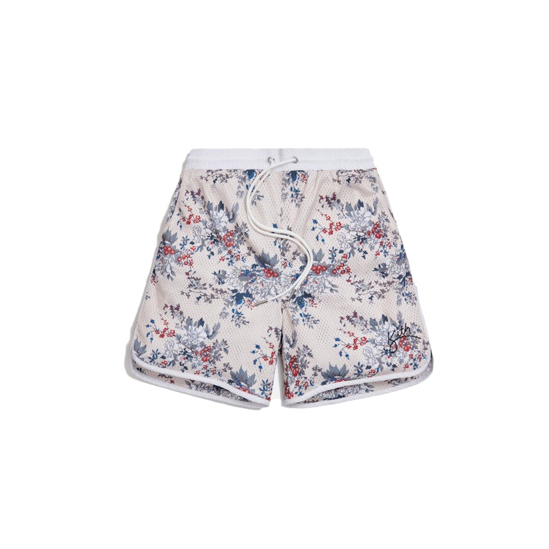 Kith Floral Panel Active Short Ivory/Multi