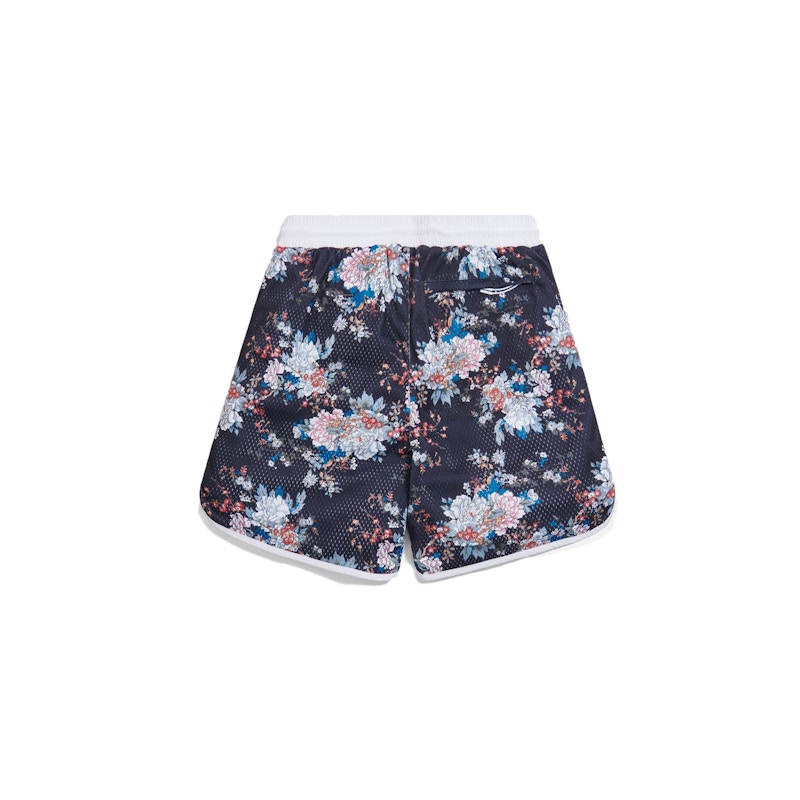 Kith Floral Panel Active Short Navy/Multi