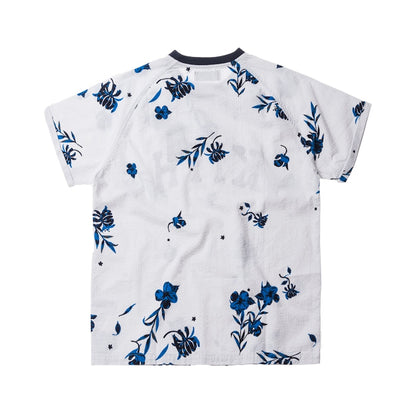 Kith Floral Seersucker Howard Tee Grey