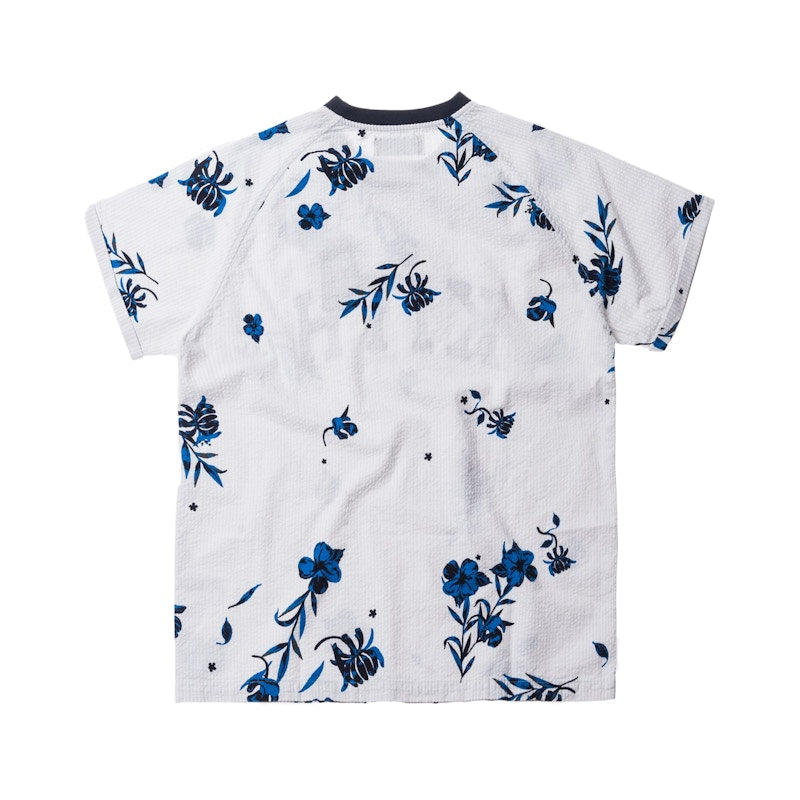 Kith Floral Seersucker Howard Tee Grey