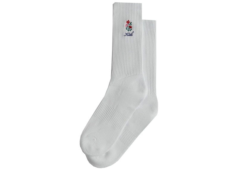 Kith Floral Socks (SS22) White