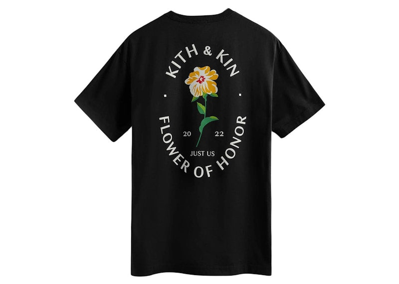 Kith Flower Of Honor Tee Black