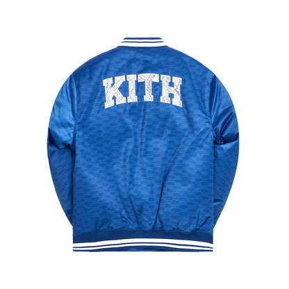 Kith For Major League Baseball Los Angeles Dodgers Bomber Royal Blue
