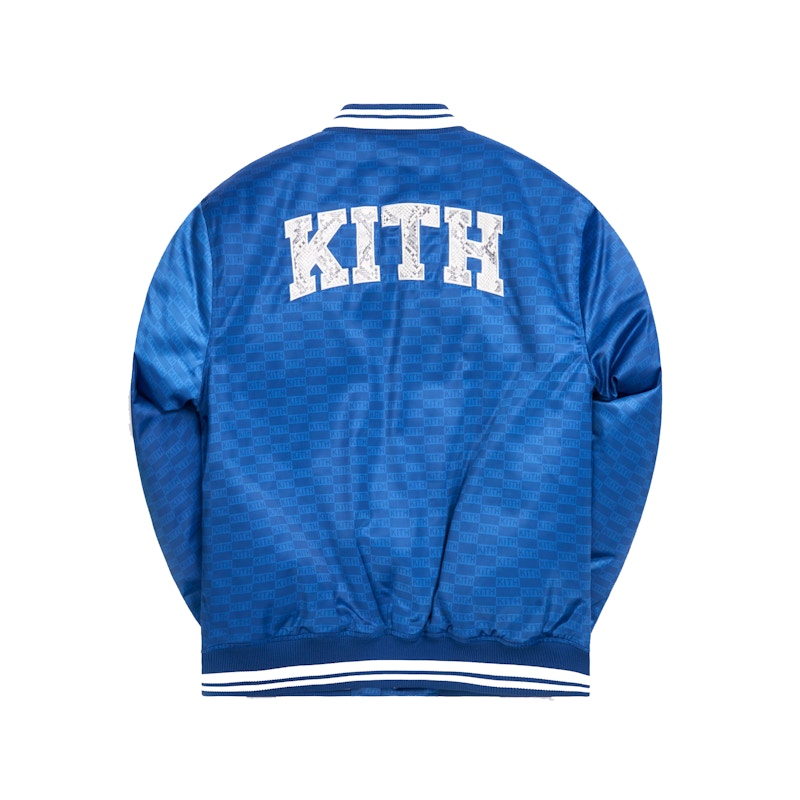 Kith For Major League Baseball Los Angeles Dodgers Bomber Royal Blue