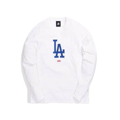 Kith For Major League Baseball Los Angeles Dodgers L/S Tee White