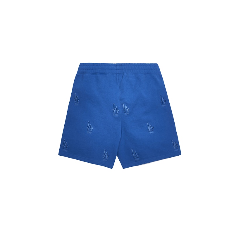 Kith For Major League Baseball Los Angeles Dodgers Monogram Short Royal