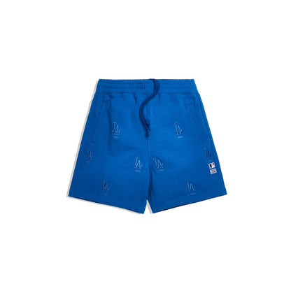 Kith For Major League Baseball Los Angeles Dodgers Monogram Short Royal