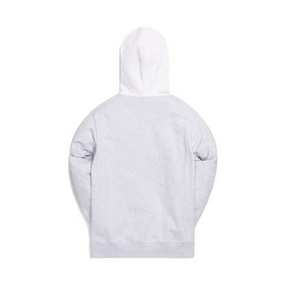 Kith For Major League Baseball Los Angeles Dodgers Script Hoodie Light Heather Grey