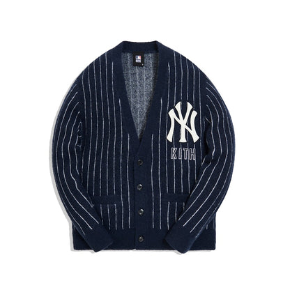 Kith For Major League Baseball New York Yankees Cardigan Navy