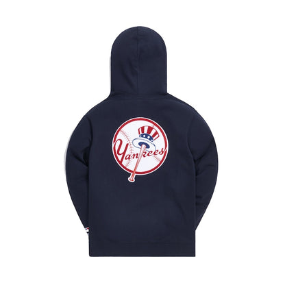 Kith For Major League Baseball New York Yankees Classic Logo Hoodie Navy